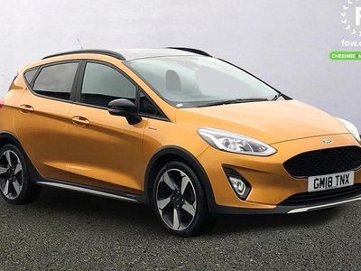 Used Ford Fiesta Active 125 HP (91 kW) 2018 Yellow Hatchback