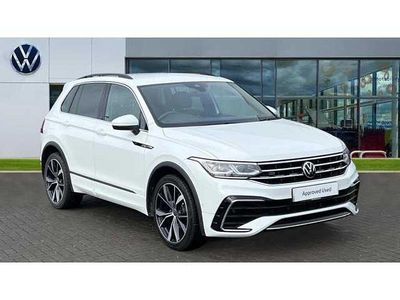 Used VW Tiguan R-line 150 HP (110 kW) 2023 Pure white SUV