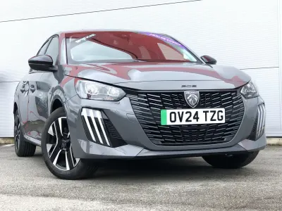 Occasion Peugeot e-208 Style 100 kW (136 ch) 2024 Gris Citadine