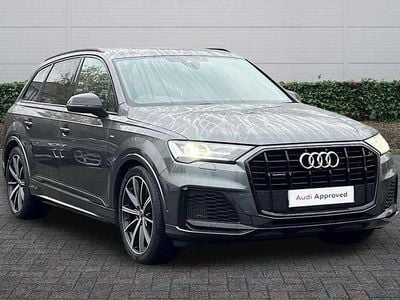Grey Used 2023 Audi Q7 Black Edition SUV | £44,695 (Fair price)