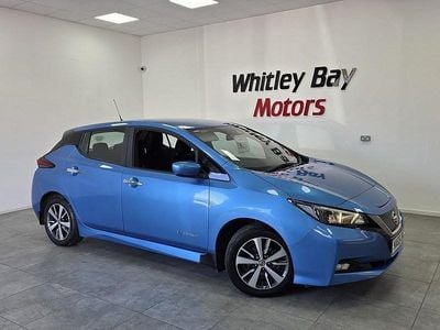Used Nissan Leaf Acenta 110 kW (150 HP) 2019 Blue Hatchback