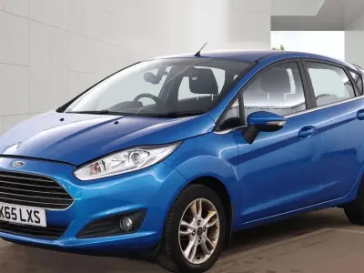 Used Ford Fiesta Zetec 2015 Blue Hatchback