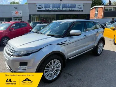 Used Land Rover Range Rover evoque Prestige 190 HP (139 kW) 2013 Silver SUV