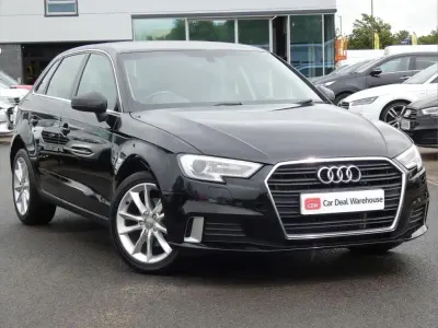 Used Audi A3 Sport 108 HP (79 kW) 2017 Black Hatchback