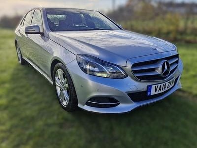 Silver Used 2014 Mercedes E250 SE Sedan | £8,495 (Fair price)