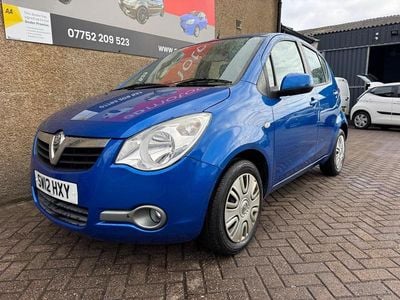 Used Vauxhall Agila S 68 HP (50 kW) 2012 Blue MPV