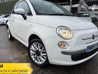 White Used 2014 Fiat 500 Lounge Hatchback | £4,995 (Fair price)