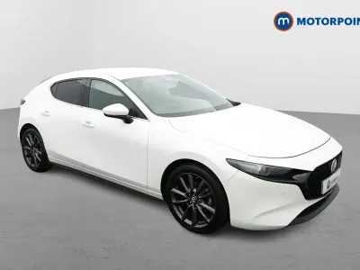 Used Mazda 3 Exclusive-Line 2025 White Hatchback