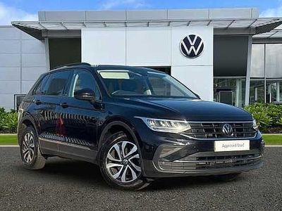 Deep black Used 2022 VW Tiguan Active SUV | £18,447 (Fair price)