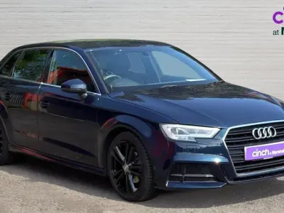 Used Audi A3 S-Line 150 HP (110 kW) 2016 Blue