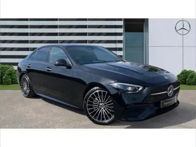 Used Mercedes C200 AMG Line Premium Plus 200 HP (147 kW) 2025 Black Sedan