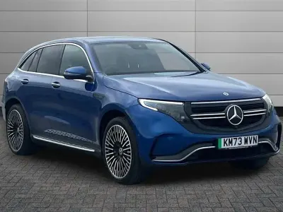 Used Mercedes EQC400 AMG Line Premium 300 kW (408 HP) 2023 Blue SUV