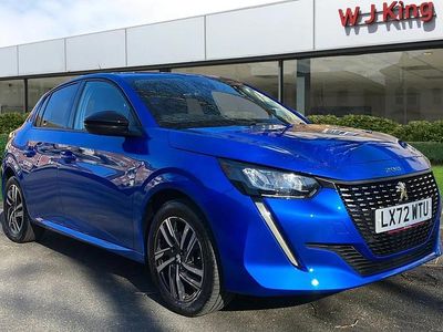 Used Peugeot 208 Allure+ 101 HP (74 kW) 2022 Blue Hatchback
