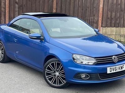 Blue Used 2011 VW Eos Exclusive Cabriolet | £5,395 (Fair price)