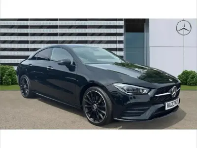 Used Mercedes CLA250 AMG Line Premium Plus 214 HP (157 kW) 2023 Black Coupe