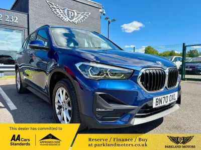 Used BMW X1 Comfort Edition 140 HP (102 kW) 2020 Blue SUV