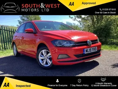 Used VW Polo SE 80 HP (58 kW) 2019 Red Hatchback