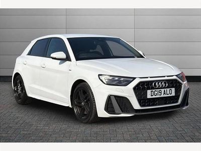Used Audi A1 S-Line 116 HP (85 kW) 2019 Glacier white SUV