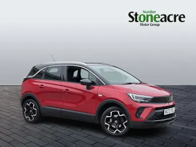 Used Vauxhall Crossland Ultimate 130 HP (95 kW) 2023 Red SUV