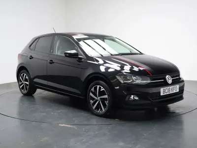 Used VW Polo Beats 95 HP (69 kW) 2018 Black Hatchback