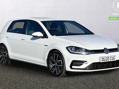Used VW Golf VII R-line Edition 150 HP (110 kW) 2020 White Hatchback
