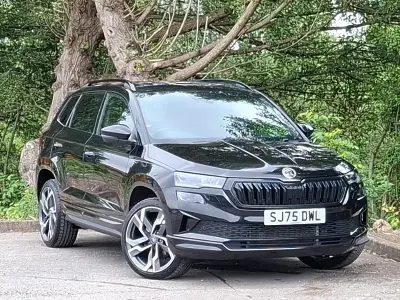 Used Skoda Karoq SportLine 150 HP (110 kW) 2025 Black SUV