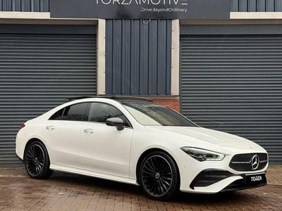 Used Mercedes CLA180 AMG Line Premium Plus 136 HP (100 kW) 2024 White Sedan