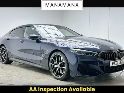 Begagnad BMW 840 M Sport 2021 Blå Sportkupé