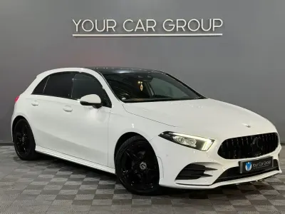 Begagnad Mercedes A200 Executive 2018 Vit Halvkombi