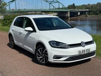 Used VW Golf VII Edition 115 HP (84 kW) 2019 White Hatchback