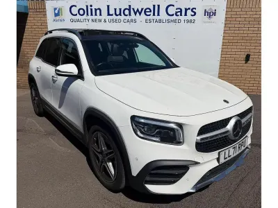 Used Mercedes GLB220 AMG Line Premium Plus 2021 White SUV