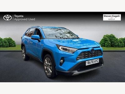 Blue Used 2021 Toyota RAV4 Estate | £23,312 (Fair price)