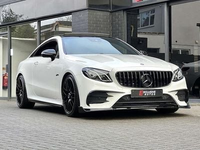 White Used 2017 Mercedes E400 AMG Line Premium Coupe | £24,950 (Expensive)