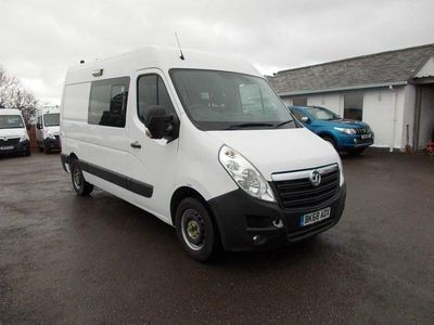 Used Vauxhall Movano 130 HP (95 kW) 2018 White MPV