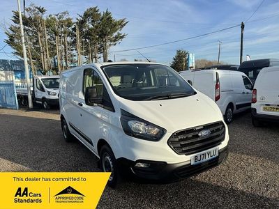 White Used 2021 Ford Transit Custom Van | £10,750 (Super price)