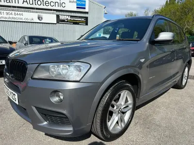 Begagnad BMW X3 M Sport 184 HK (135 kW) 2013 Grå SUV