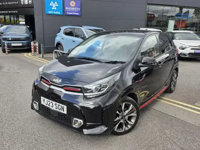 Used Kia Picanto GT-Line 66 HP (48 kW) 2023 Black Hatchback