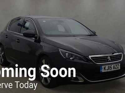 Used Peugeot 308 GT-line 2015 Black Hatchback