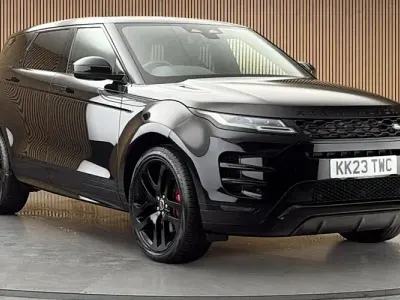 Used Land Rover Range Rover evoque Autobiography 207 HP (152 kW) 2023 Santorini black SUV