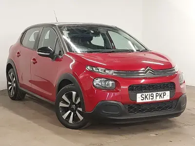 Used Citroën C3 Feel 68 HP (50 kW) 2019 Red Hatchback