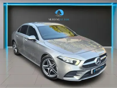 Used Mercedes A200 AMG line 2019 Silver Sedan
