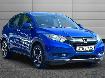Used Honda HR-V SE 128 HP (94 kW) 2018 Brilliant sporty blue SUV