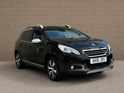 Used Peugeot 2008 Allure 100 HP (73 kW) 2016 Black SUV