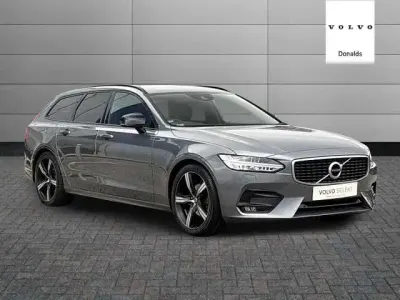Usado Volvo V90 R-Design 188 HP (138 kW) 2020 Cinzento Carrinha