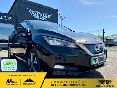 Gebraucht Nissan Leaf Tekna 160 kW (218 PS) 2020 Schwarz Kleinwagen