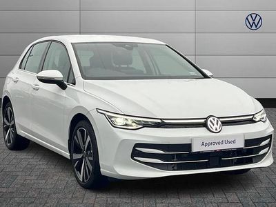 White Used 2024 VW Golf VIII Style Hatchback | £25,700 (Expensive)