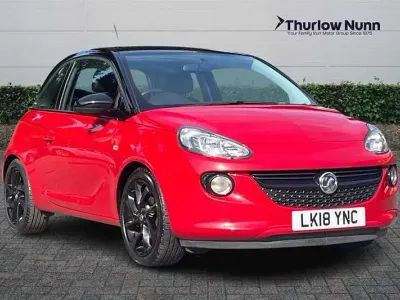Used Vauxhall Adam S 70 HP (51 kW) 2018 Red Hatchback