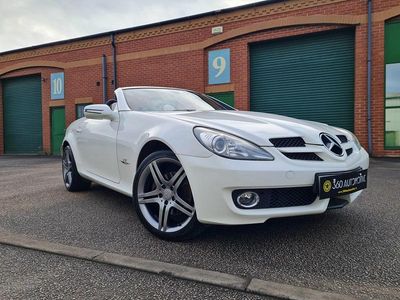 White Used 2009 Mercedes SLK200 2LOOK Edition Cabriolet | £5,999 (Expensive)