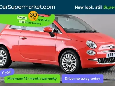 Gebraucht Fiat 500 Lounge 69 PS (50 kW) 2018 Rosa Kleinwagen