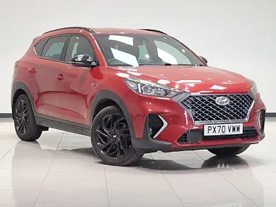 Used Hyundai Tucson N Line 136 HP (100 kW) 2020 Red SUV